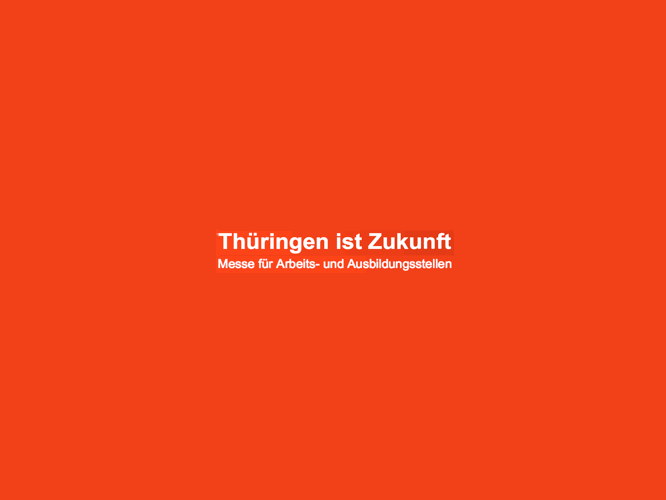 Messe - Thüringen ist Zukunft – D-I-E Elektro AG informiert über Ausbildungsangebot und freie Stellen